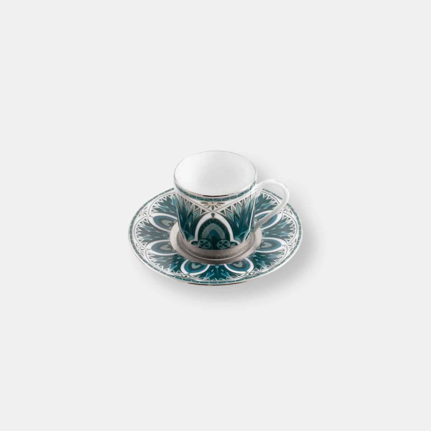 Rêves du nil coffret de 4 tasses et soucoupes café