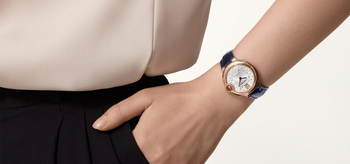 Montre ballon bleu de cartier