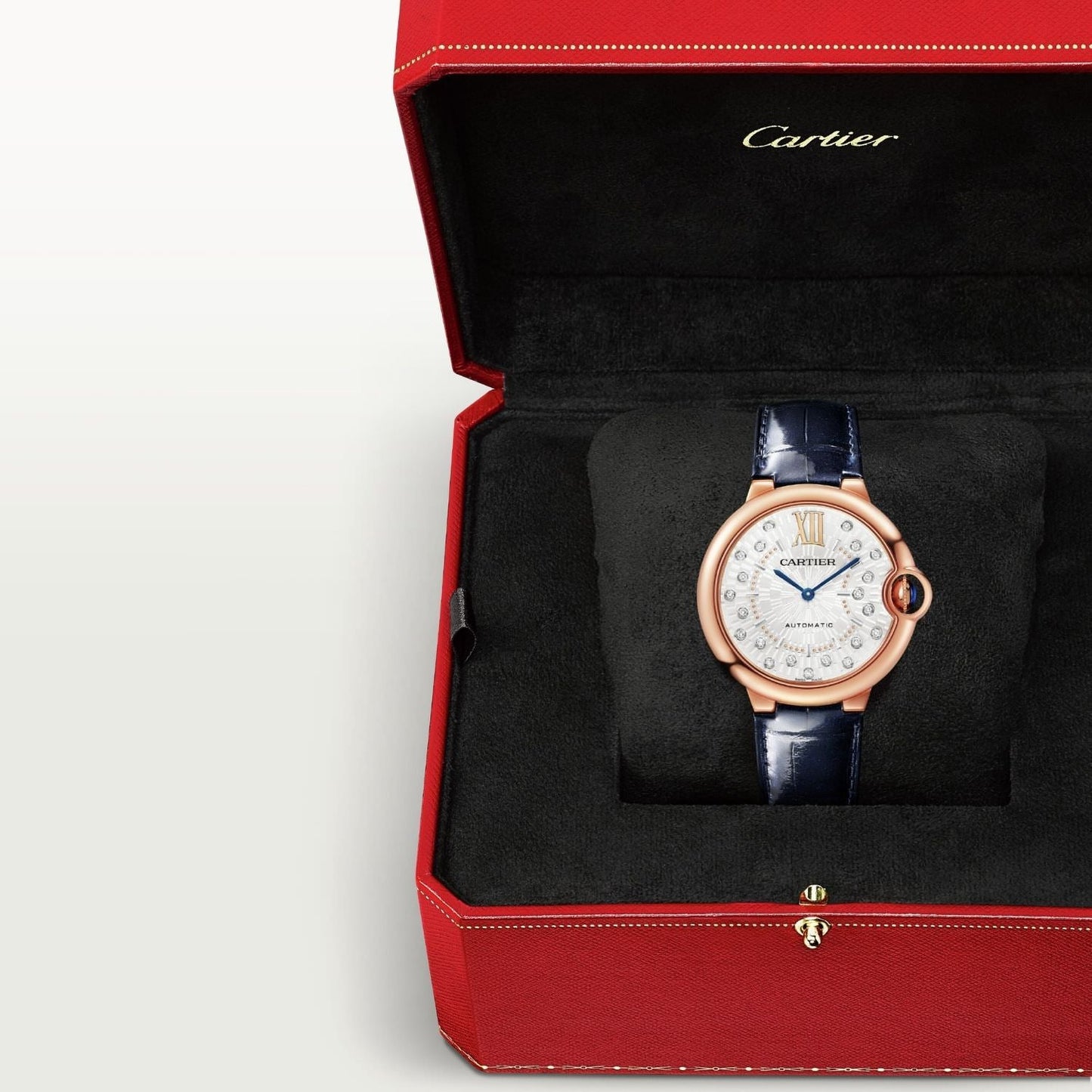 Montre ballon bleu de cartier