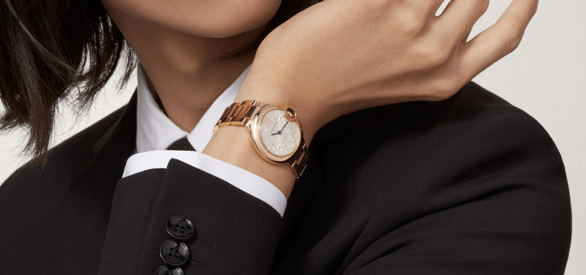 Montre ballon bleu de cartier