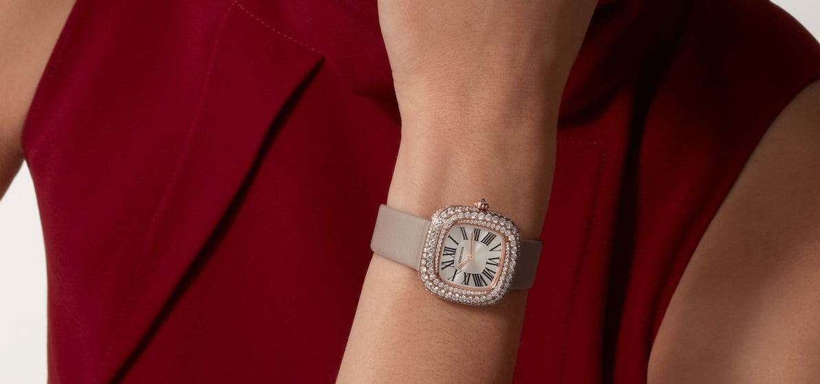 Montre coussin de cartier