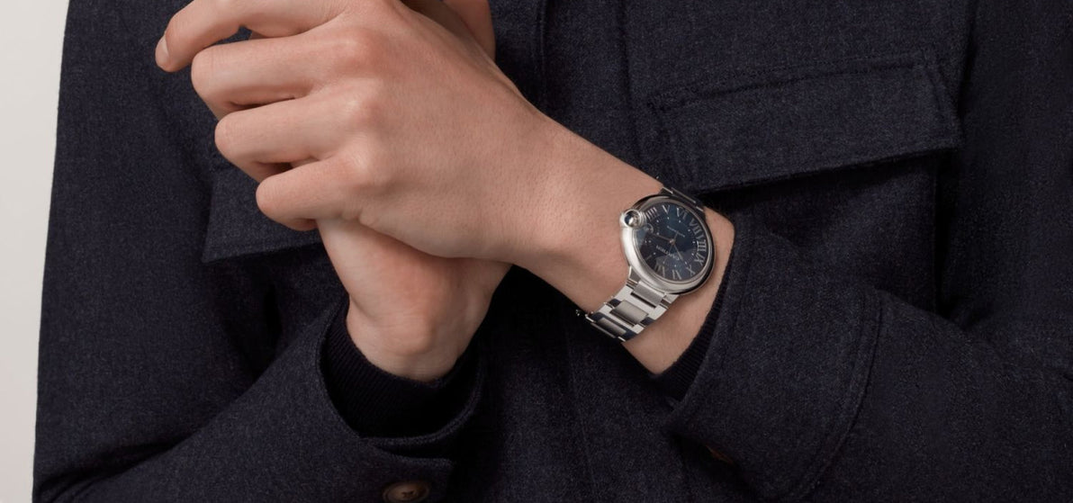 Montre ballon bleu de cartier