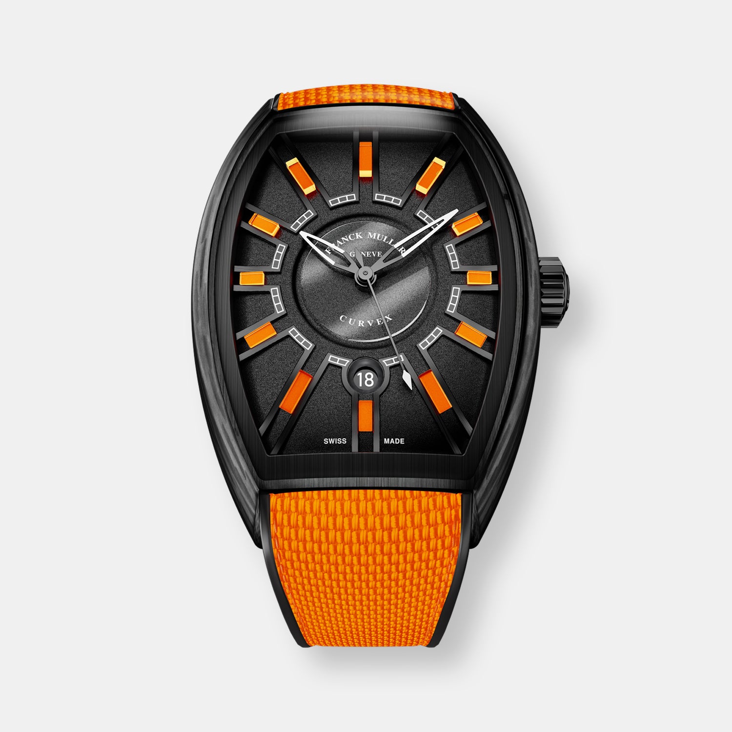 Montre cintrée curvex