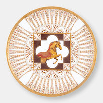 Cavalier royal assiette de présentation