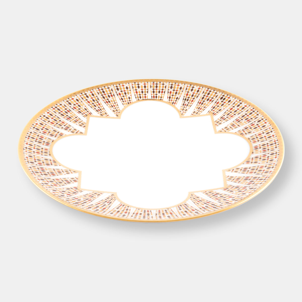 Coffret de 2 assiettes gastronomie cavalier royal
