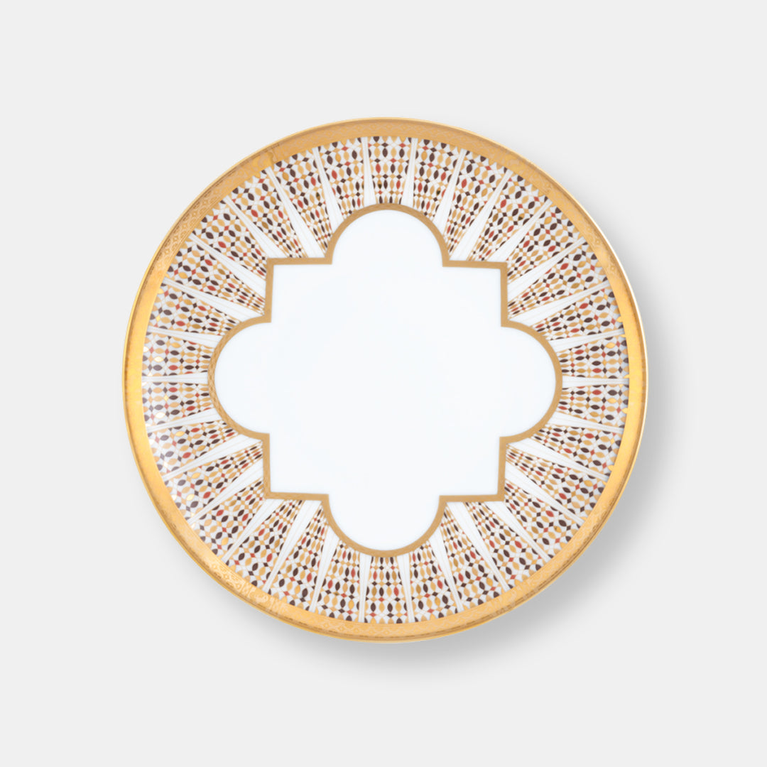 Coffret de 2 assiettes à dessert cavalier royal