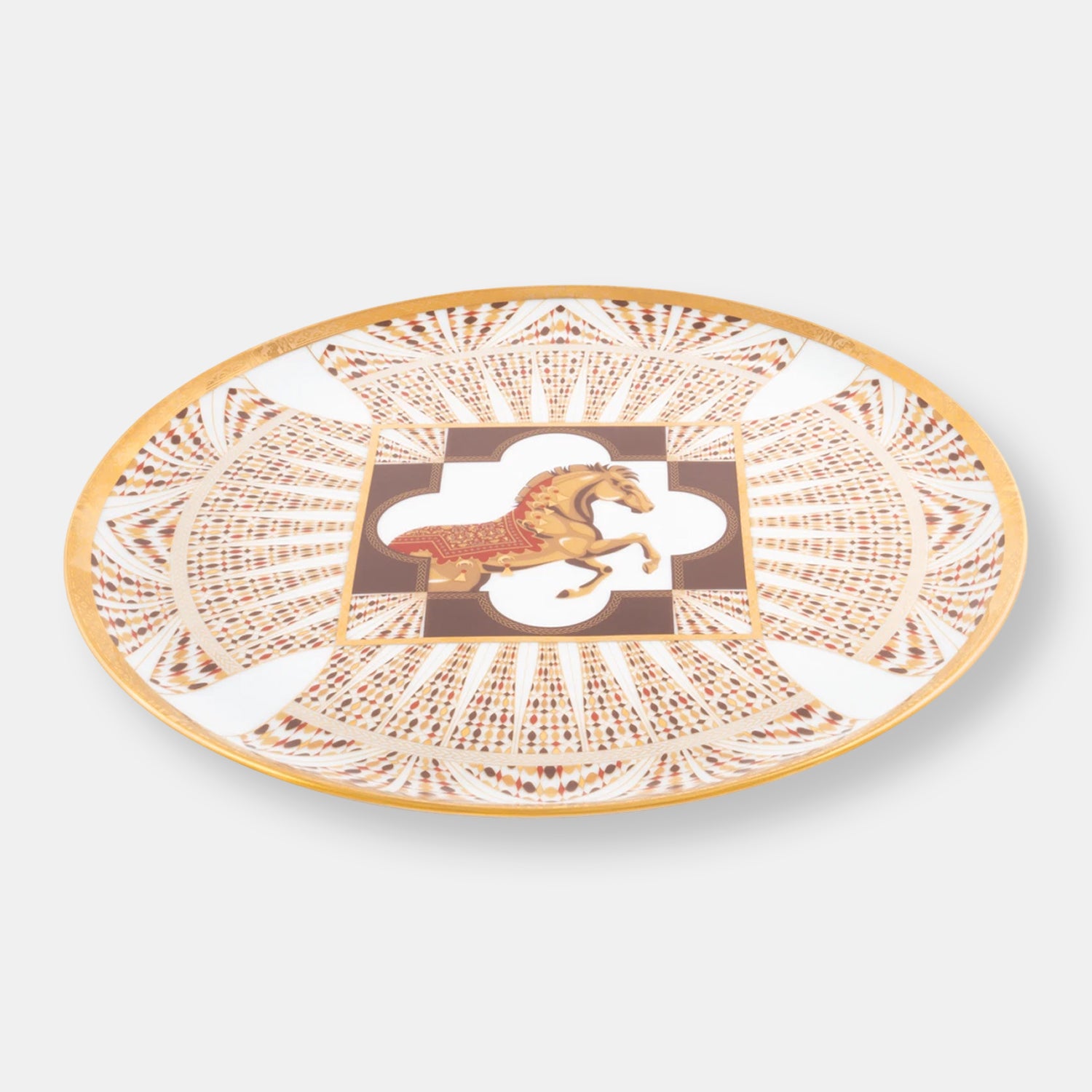 Coffret de 1 plat à tarte cavalier royal