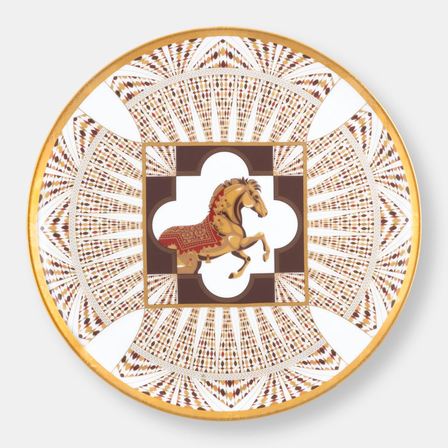 Coffret de 1 plat à tarte cavalier royal