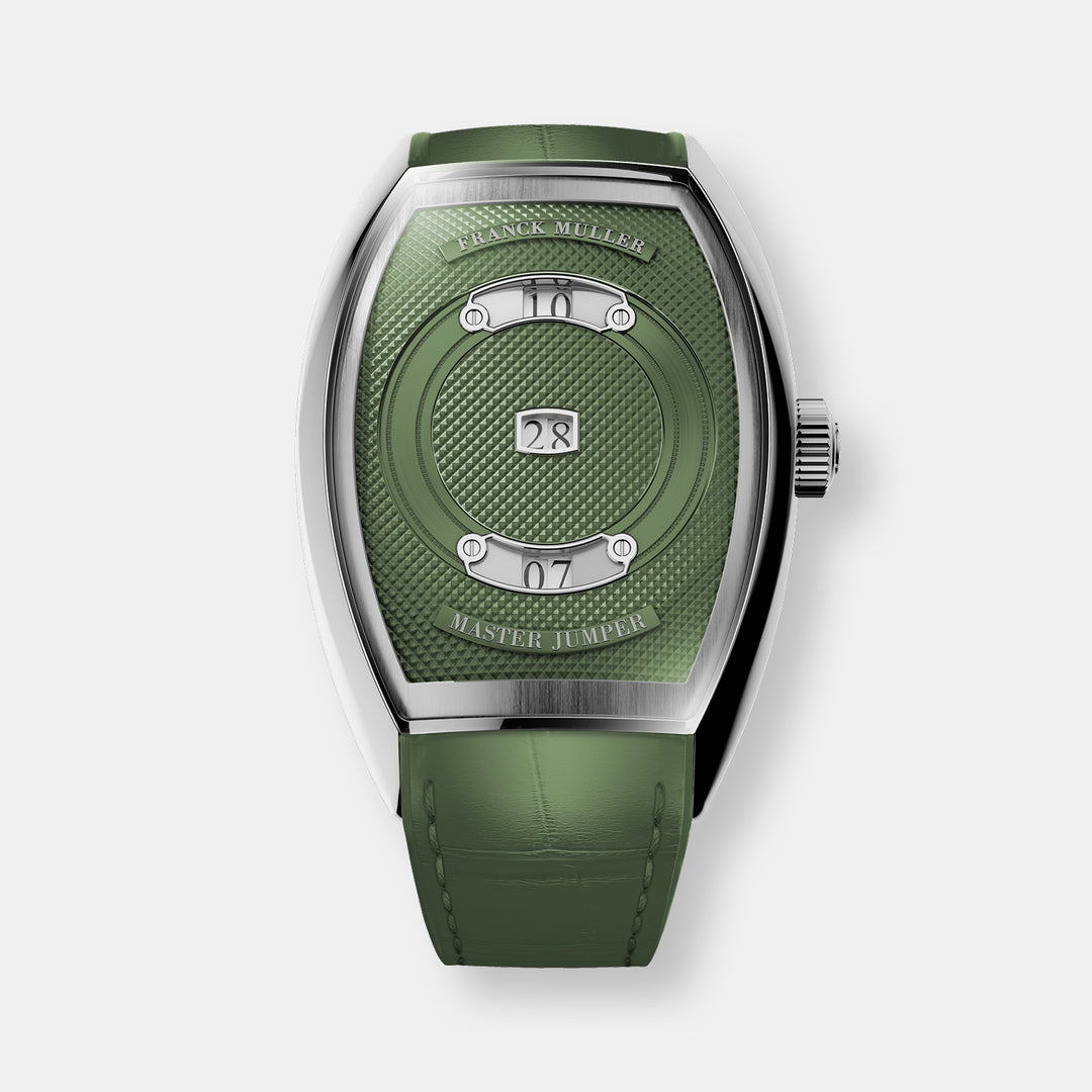 Montre  curvex cx master jumper en platine