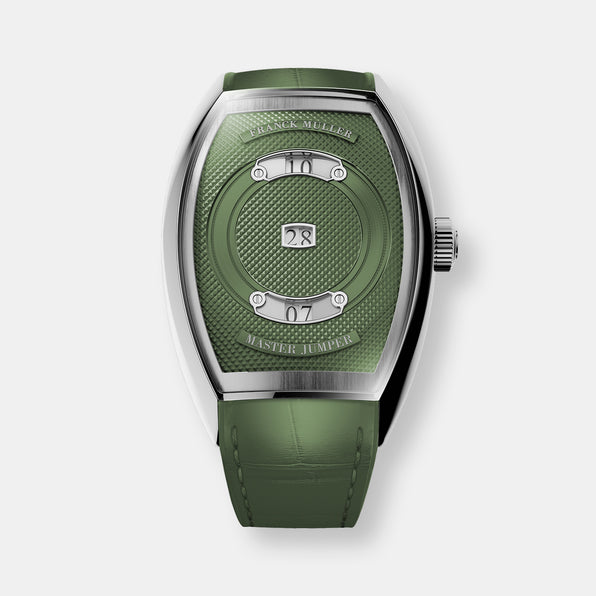 Montre  curvex cx master jumper en platine