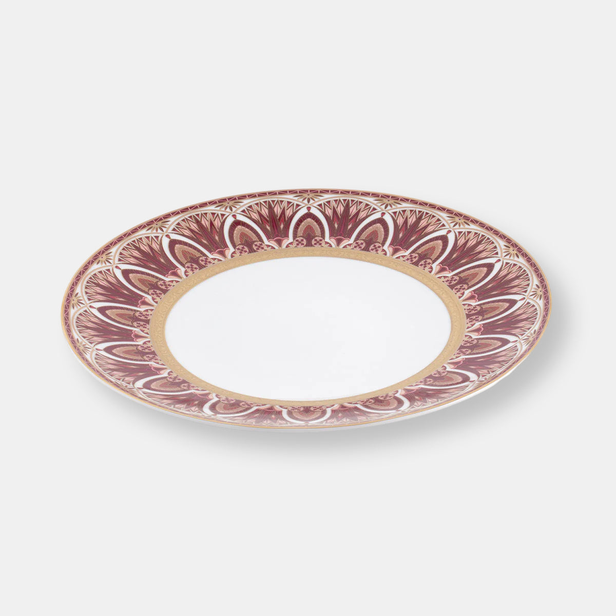 Reves du nill assiette a diner - pourpre