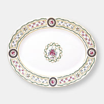 Louveciennes coffret de 1 plat oval