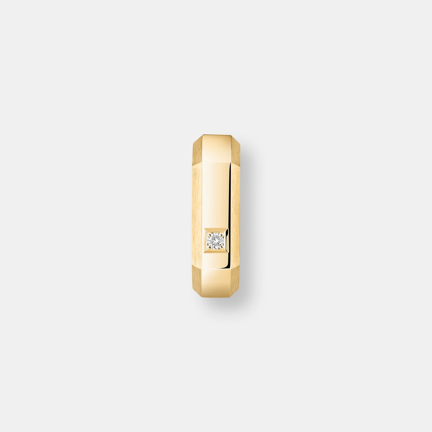Mono boucle d'oreille mm moderniste