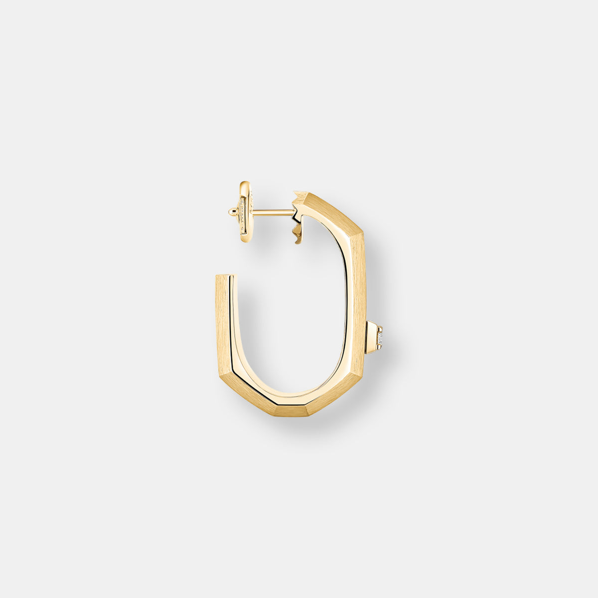 Mono boucle d'oreille mm moderniste
