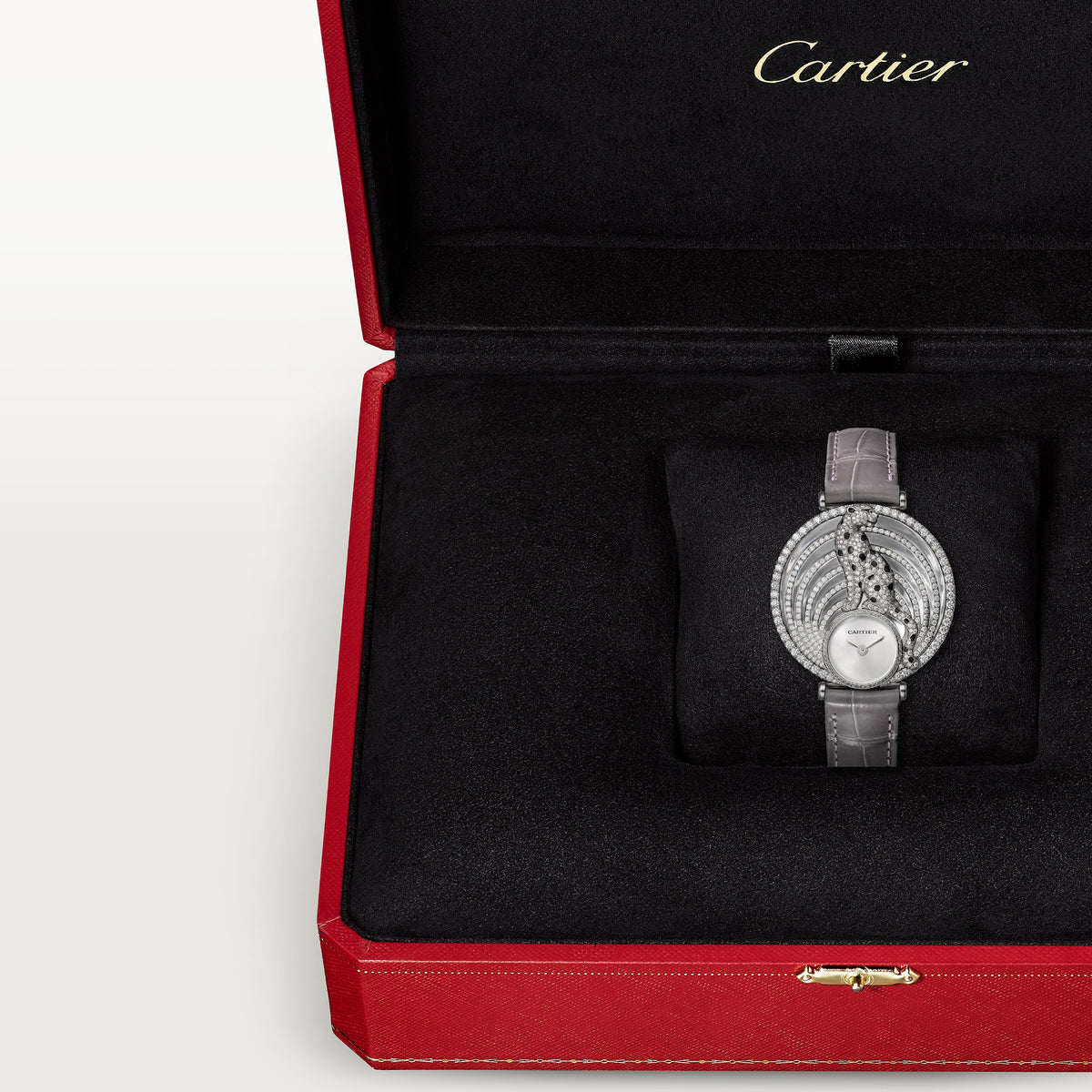 Montre joaillière panthère