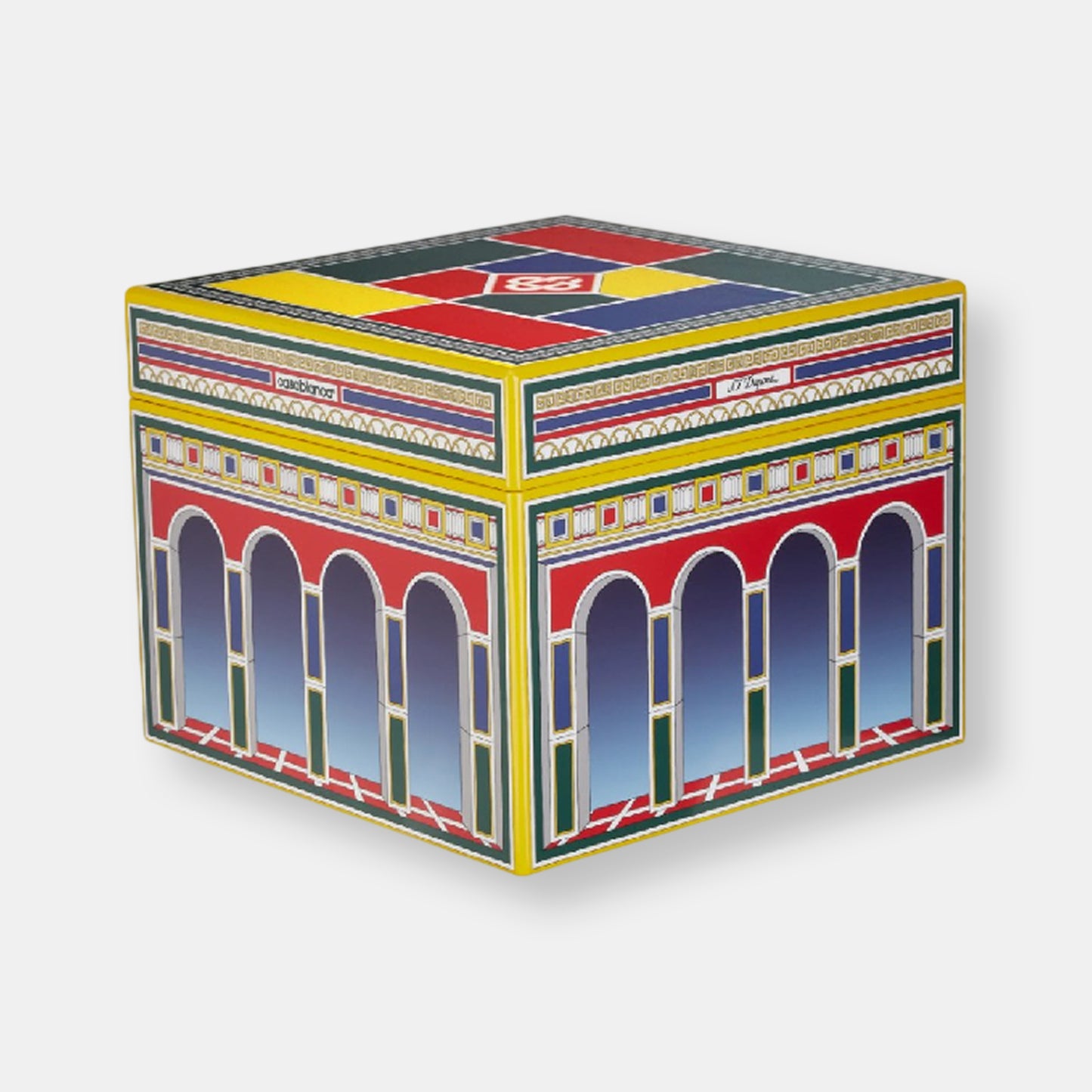 Humidor cave 60 cigares casablanca multicouleur