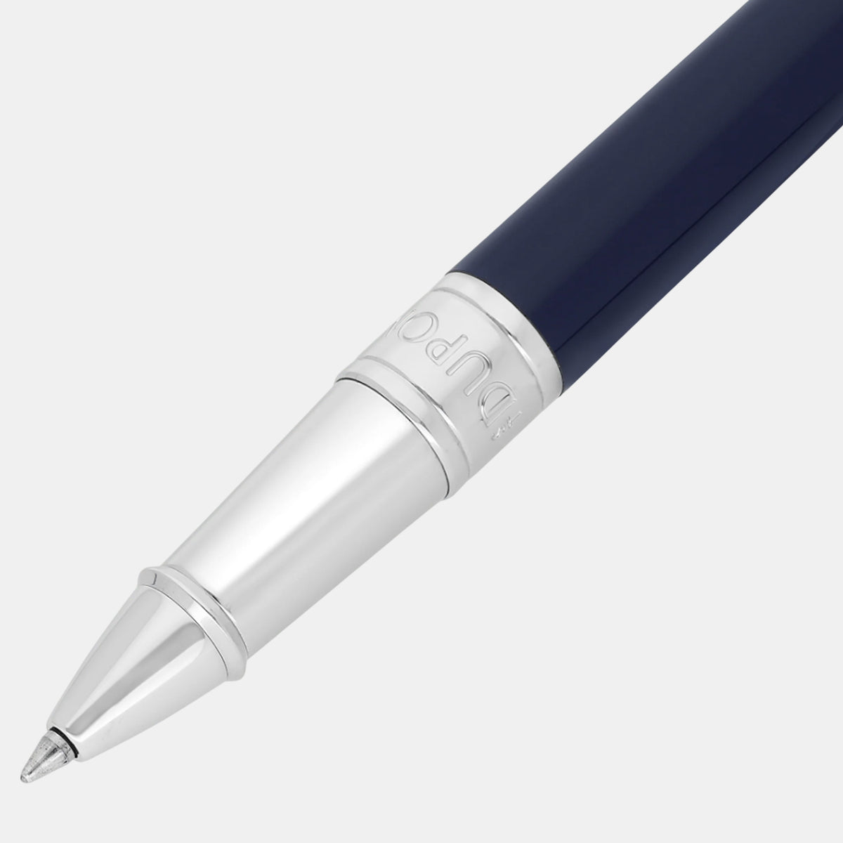initial roller bleu foncé