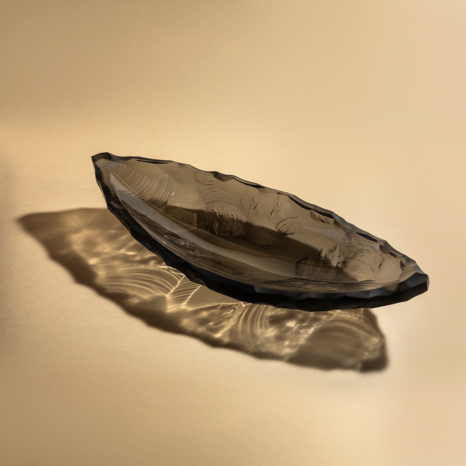 Coupe silex, moyen modèle cristal gris