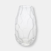 Vase silex, petit modèle cristal incolor