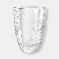 Vase silex, grand modèle cristal incolor