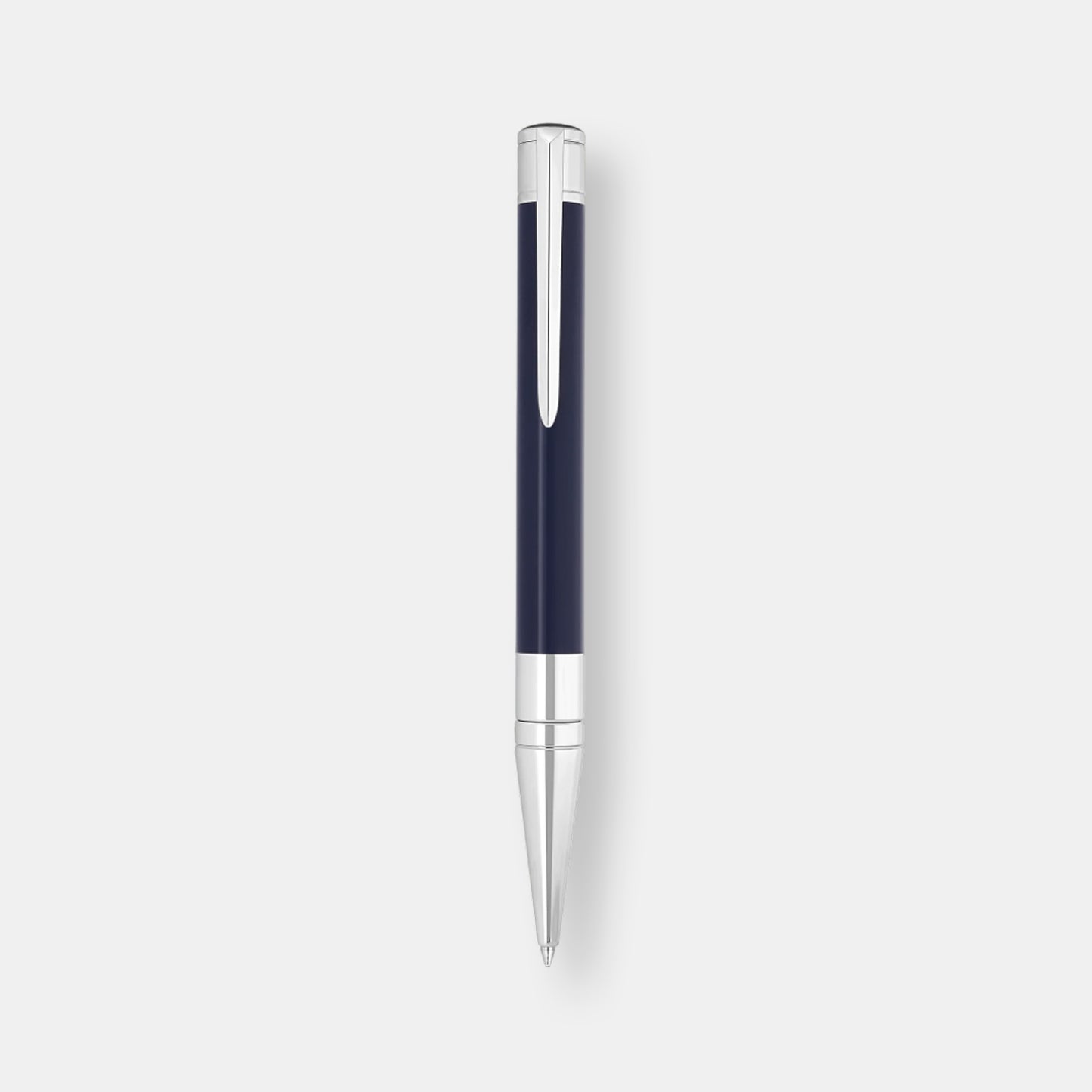 Initial stylo bille bleu foncé