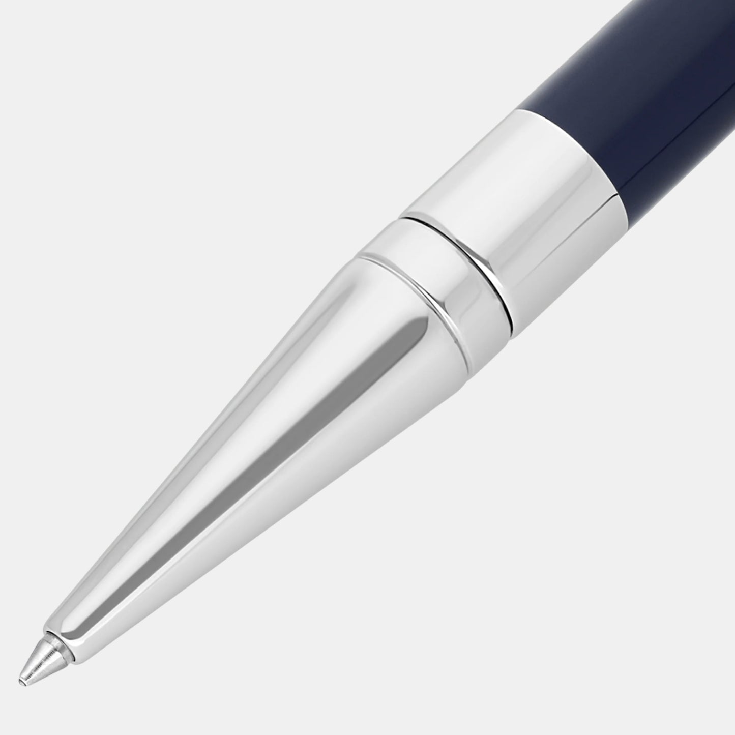 Initial stylo bille bleu foncé
