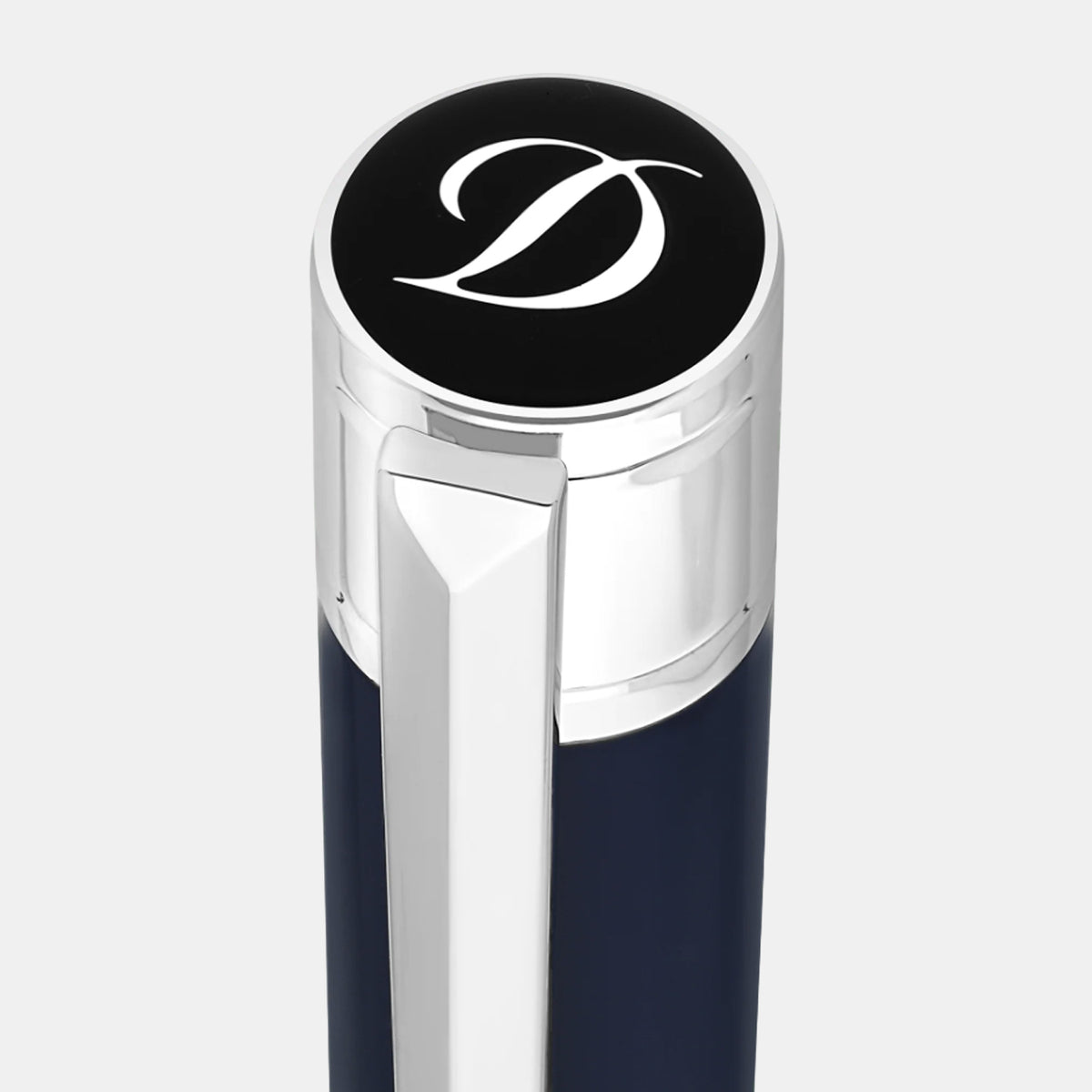 Initial stylo bille bleu foncé