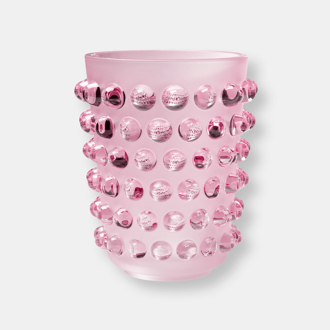 vase mossi lustre rose