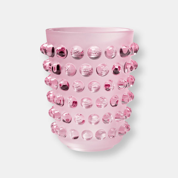 vase mossi lustre rose