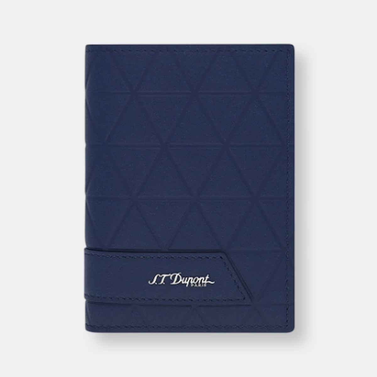 Mini portefeuille vertical 2 cartes & porte-monnaie firehead bleu