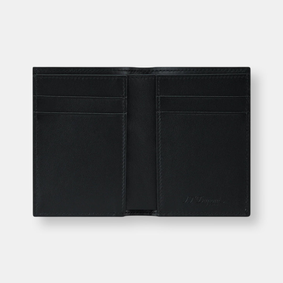 Mini portefeuille vertical 4 cartes firehead noir