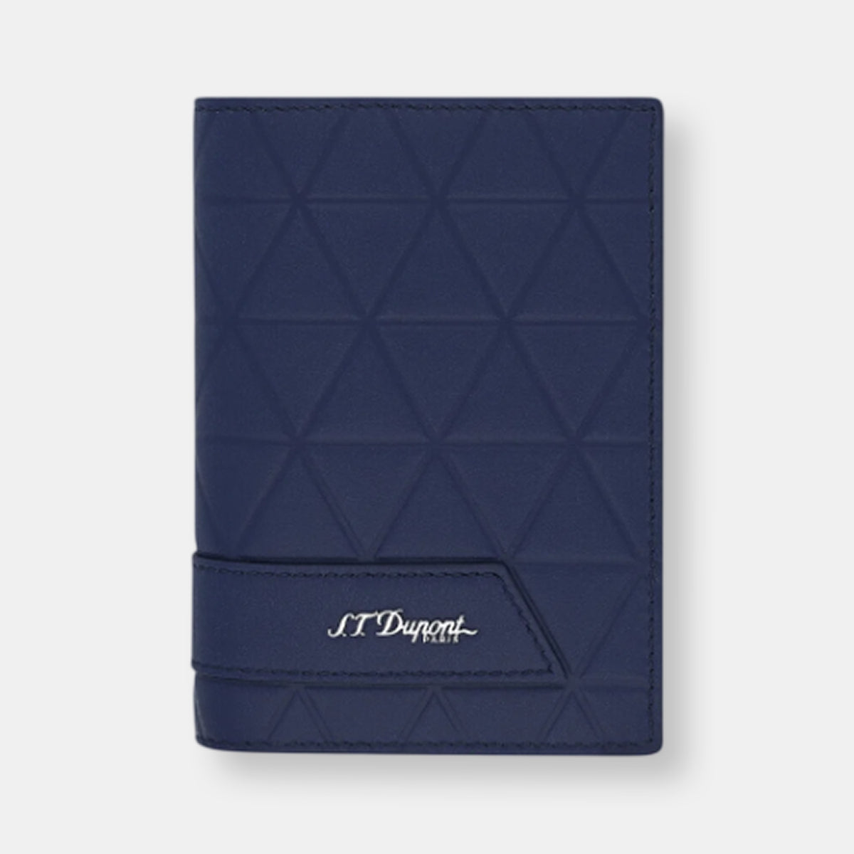 Mini portefeuille vertical 4 cartes firehead bleu