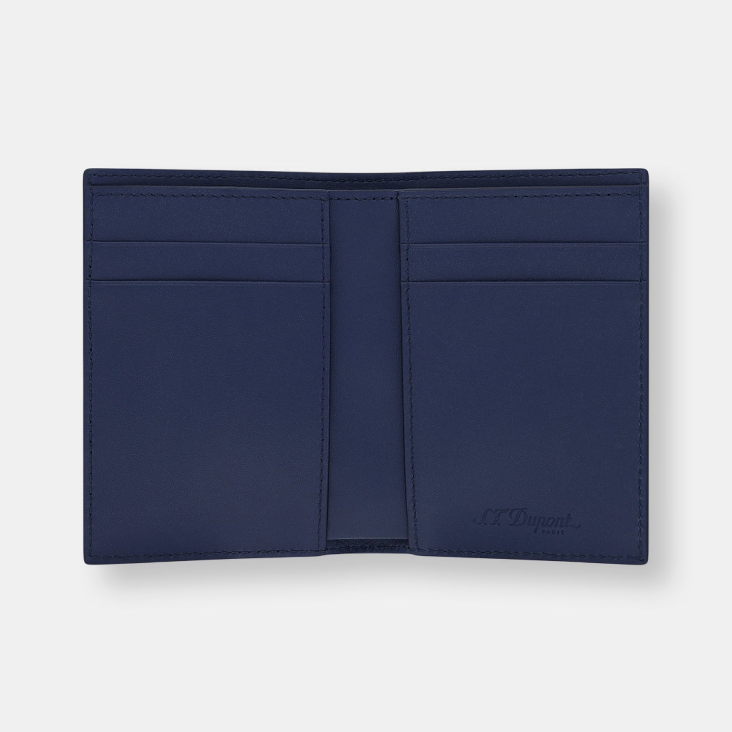 Mini portefeuille vertical 4 cartes firehead bleu