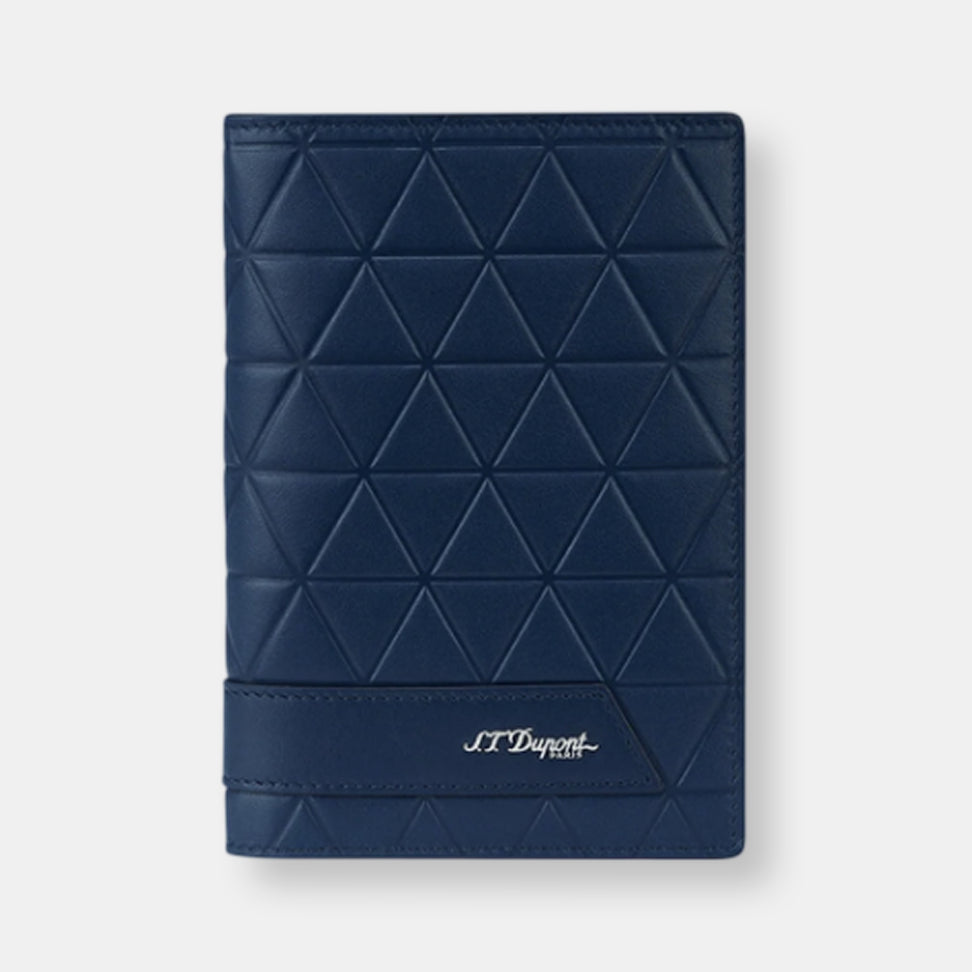 Protège-passeport firehead bleu