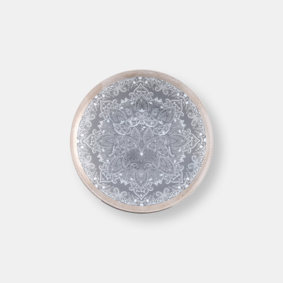 Assiette à pain romane gris