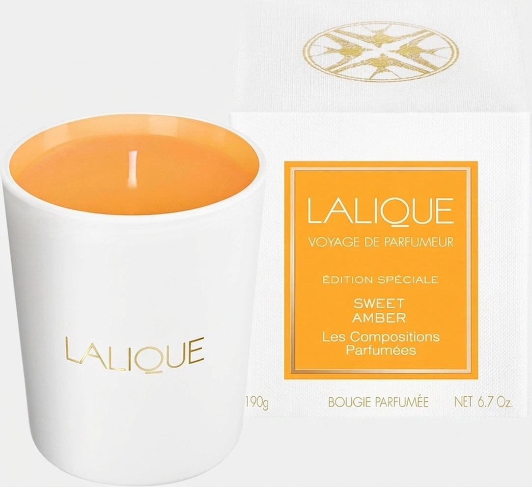 Bougie sweet amber candle 190g