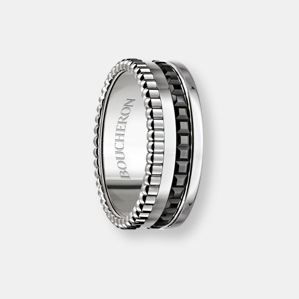 Bague quatre black edition small
