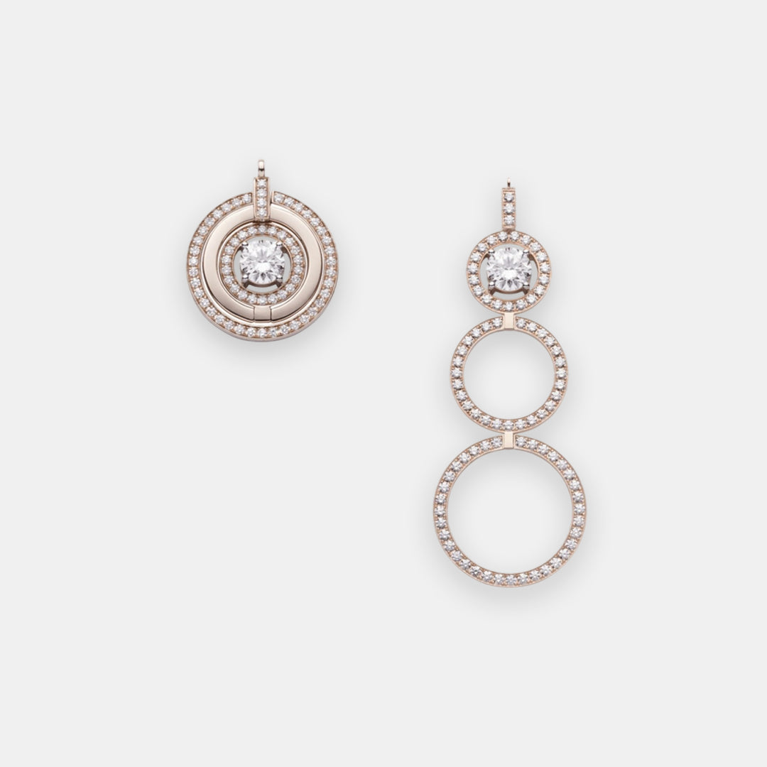 Boucles d'oreilles saturn