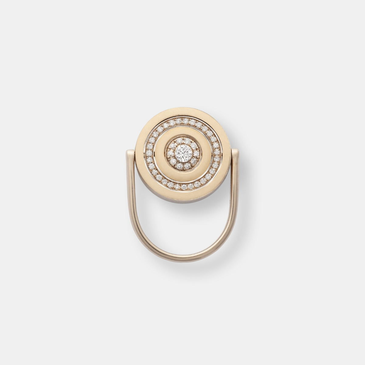 Saturn bague serties