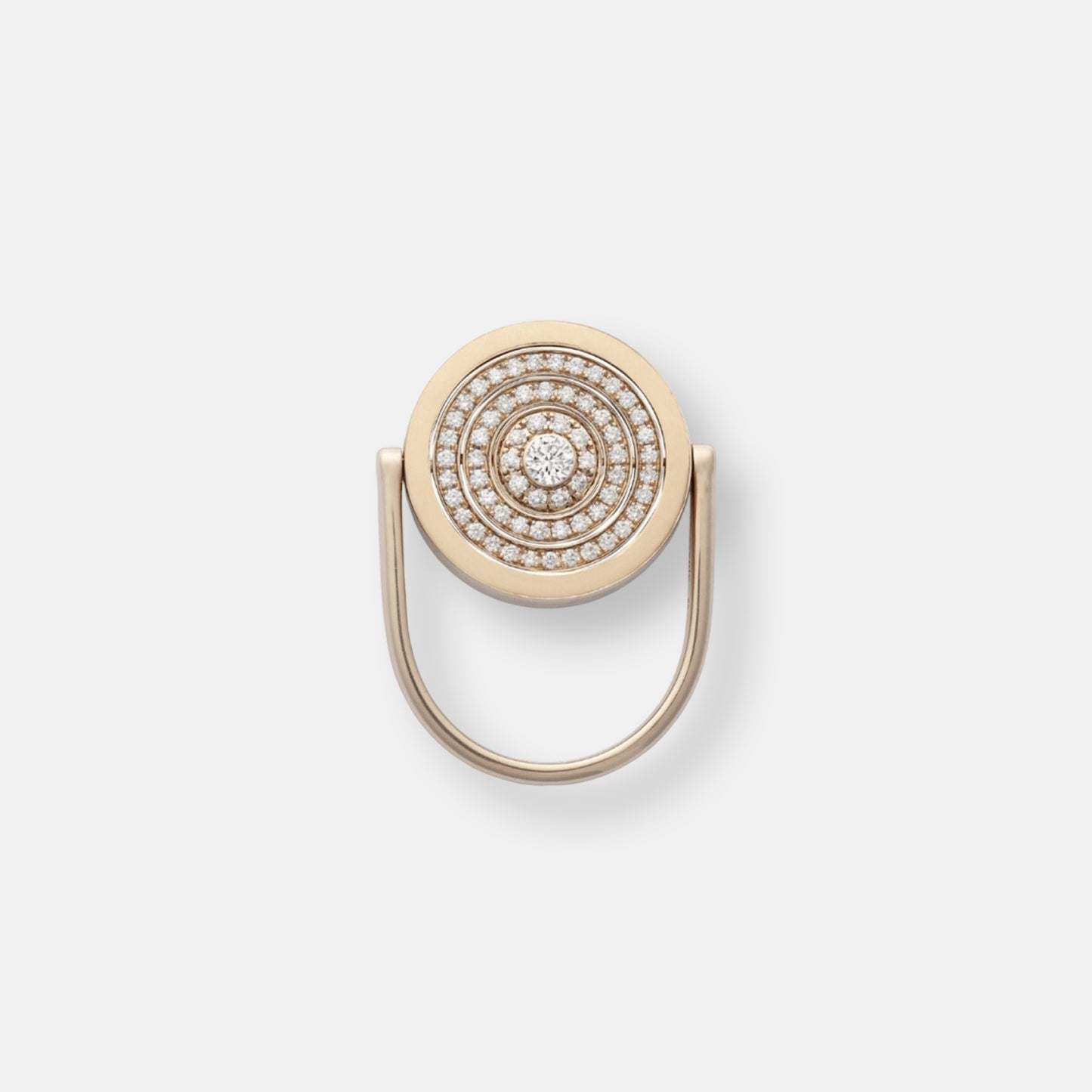 Saturn bague serties