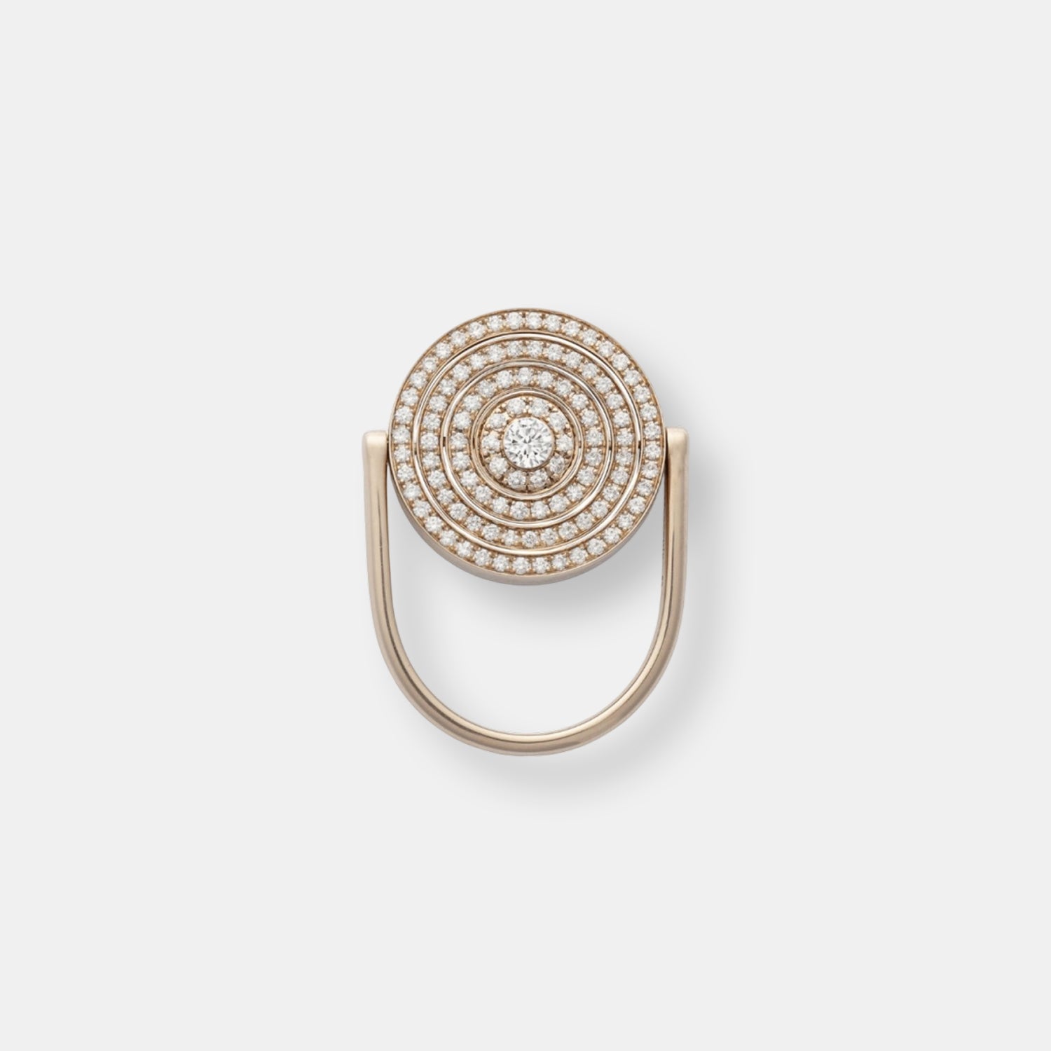 Saturn bague serties