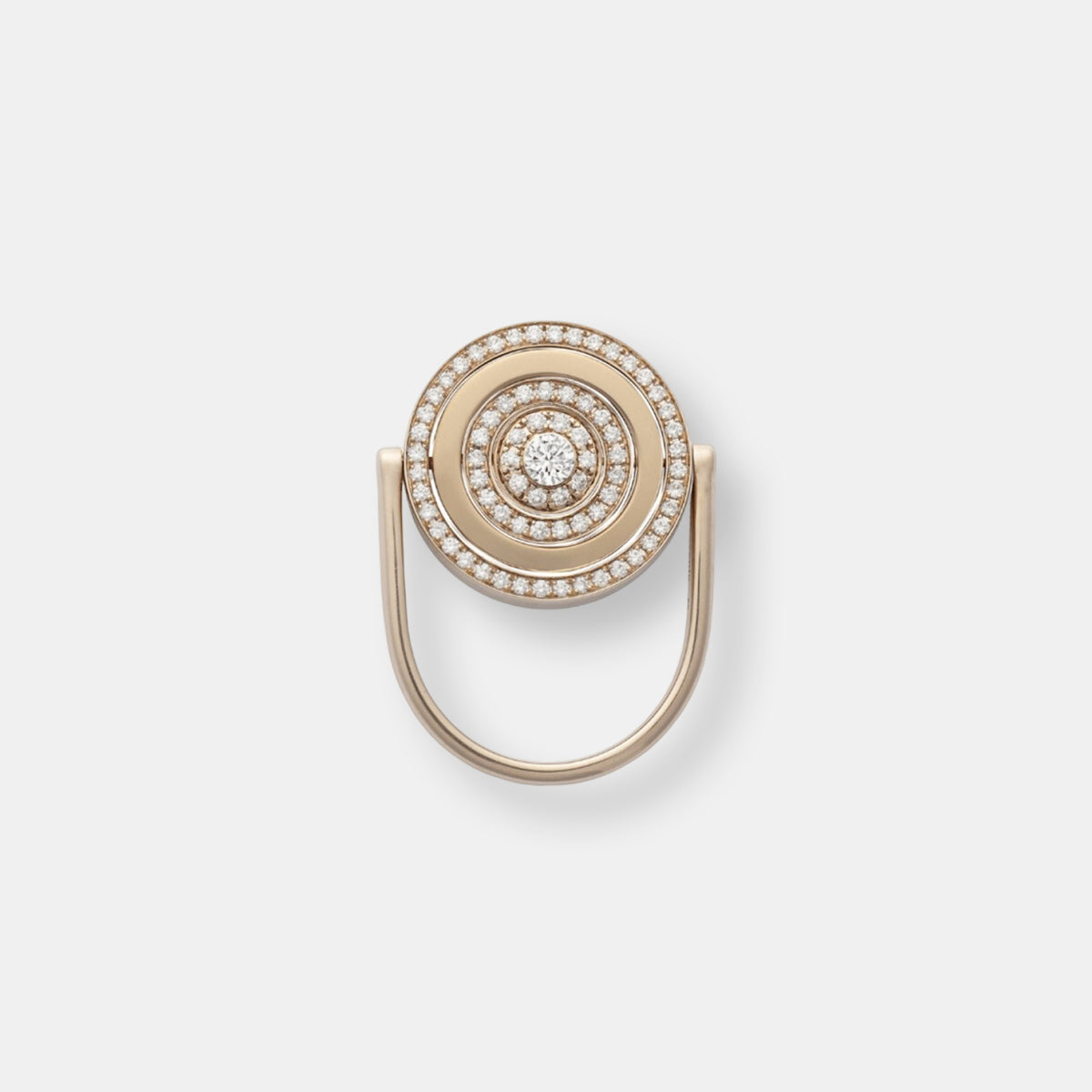 Saturn bague serties
