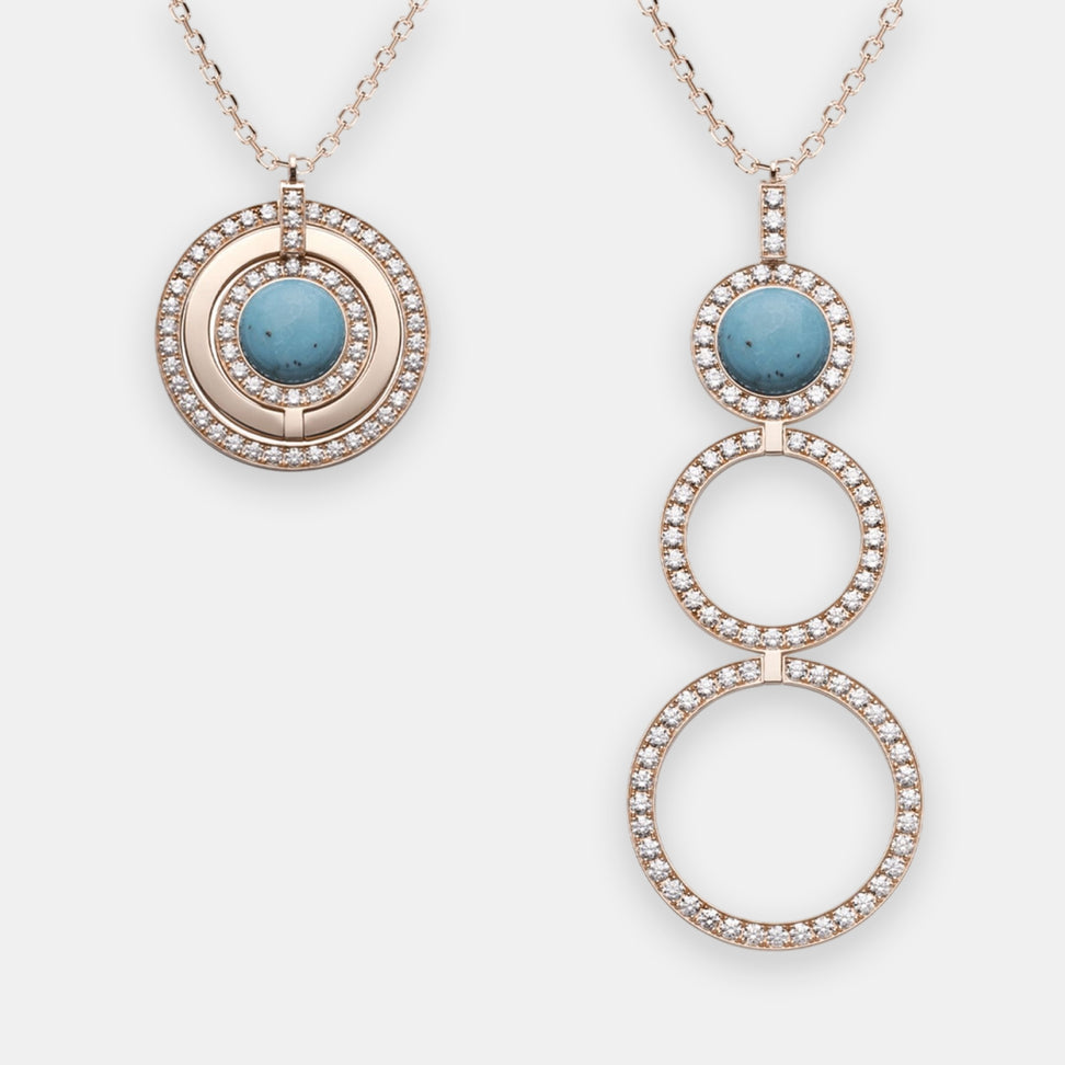 Pendentif saturn xl