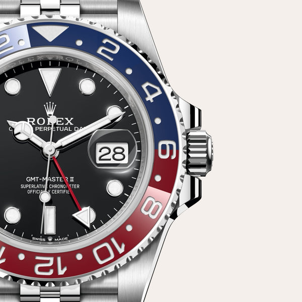 Rolex GMT-Master II en Acier Oystersteel, M126710BLRO-0001 – arije