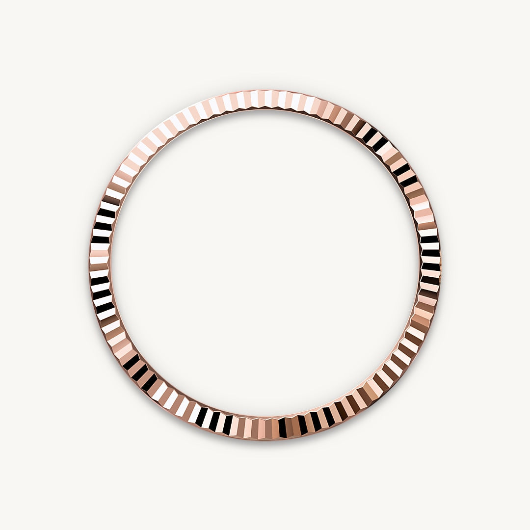 Montre Rolex Datejust 36 en Rolesor Everose – combinaison d’acier Oystersteel et d’or Everose détail 2 - arije Paris