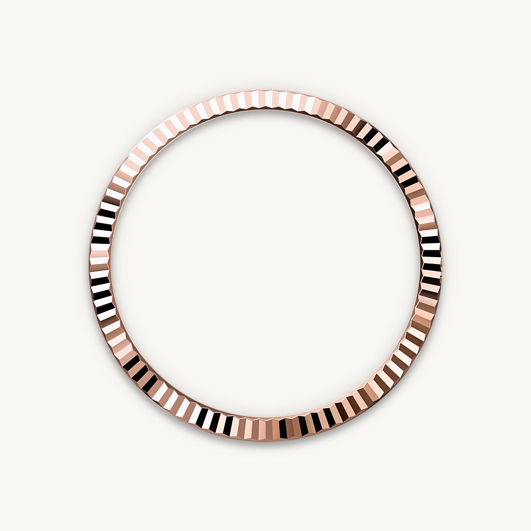 Montre Rolex Datejust 36 en Rolesor Everose – combinaison d’acier Oystersteel et d’or Everose détail 2 - arije Paris