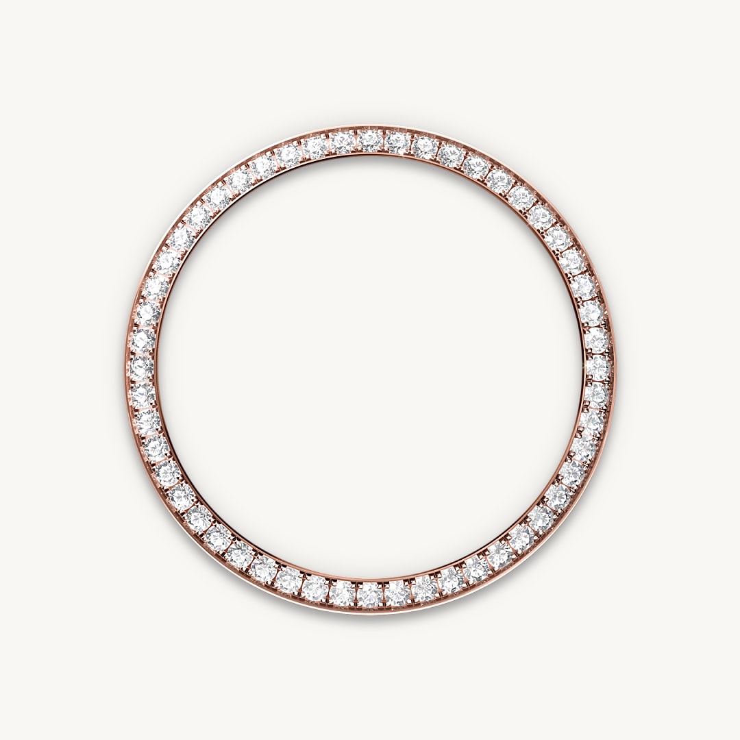 Montre Rolex Datejust 36 en Rolesor Everose – combinaison d’acier Oystersteel et d’or Everose détail 2 - arije Paris