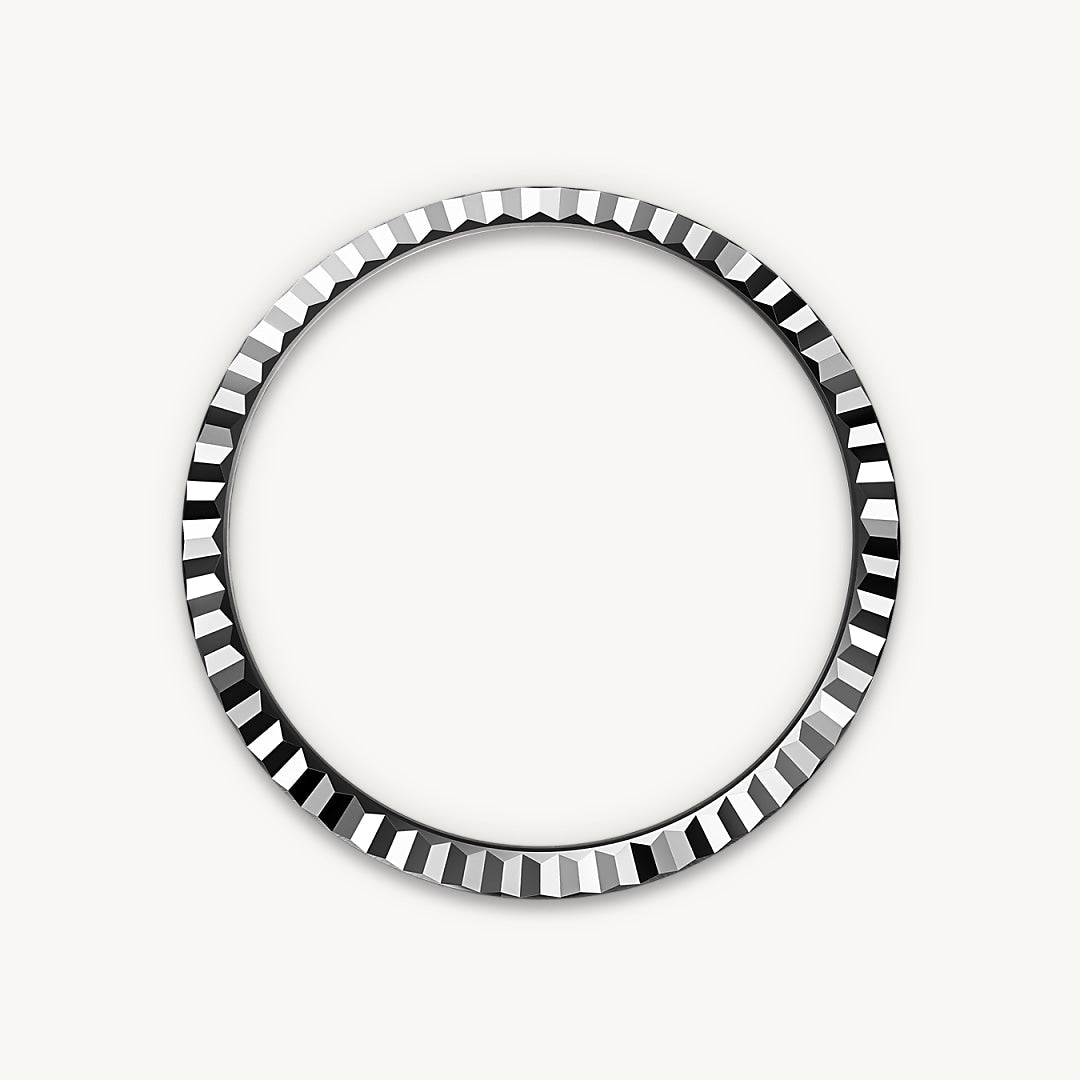 Montre Rolex Land-Dweller 36 en Rolesor gris – combinaison d’acier Oystersteel et d’or gris détail 2 - arije Paris