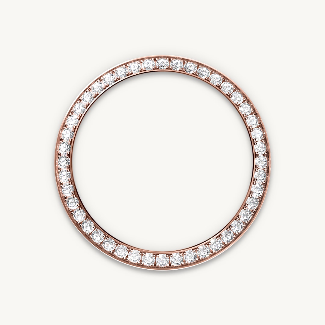 Montre Rolex Lady-Datejust en Or Everose 18 ct détail 2 - arije Paris