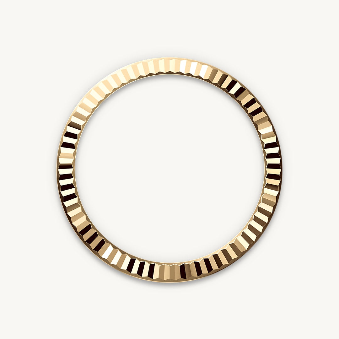 Montre Rolex Lady-Datejust en Rolesor jaune – combinaison d’acier Oystersteel et d’or jaune détail 2 - arije Paris